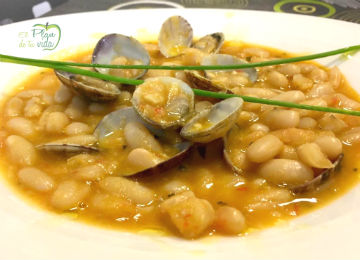 ALUBIAS CON ALMEJAS