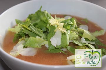Gazpacho light con verduras | Recetas saludables de el Chef-Coach. El Plan de Tu Vida